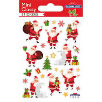 Stickers mini Global Gift - Classy Noël - 7,5 x 10 cm