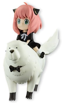 Tirelire Plastoy - Anya Forger et Bond forger Spy x Family