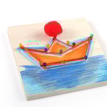 Kit String art Junior Graine créative - thème mer