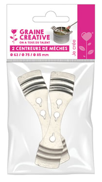 Mèches pour bougies* 35 mm + support - MONDO BOUGIES