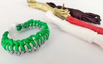 VINGVO cordon élastique Fil élastique noir bricolage fil de perles fil de  cordon de perles pour bracelet fabrication de bijoux