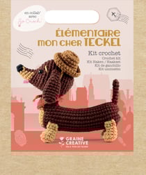 Graine Créative Kit Amigurumi Teckel 180mm
