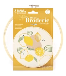 Kit broderie Graine Créative - Oh my broderie - Citrons