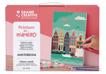Peinture au numéro Graine Créative - Amsterdam - 20 x 30 cm