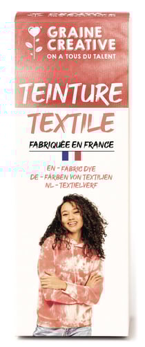 Teinture textile Graine Créative - Corail - 100 mL