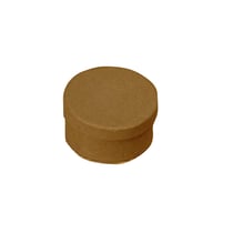 BOITE PAPIER MACHE RONDE D 7CM BOITE PAPIER MACHE RONDE D 7CM