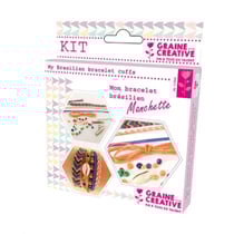 Kit bracelet brésilien - Manchette Tropiques