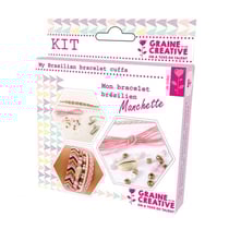 Kit bracelet brésilien - Manchette Amour