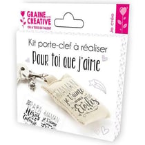 Kit porte-clés papa/maman - Graine créative