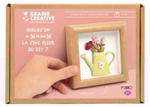Kit Fimo Graine Créative - Cadre miniature arrosoir