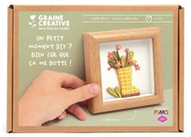 Kit Fimo Graine Créative - Cadre miniature botte