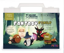 Mallette Fimo Graine Créative - Fantasy Family