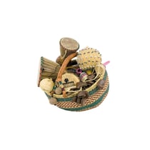 Panier africain, sélection de 8 instruments - Fuzeau