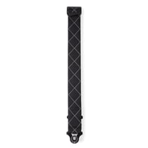 Sangle autobloquante rayures grises en nylon - D'addario