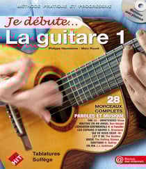 Je debute la guitare