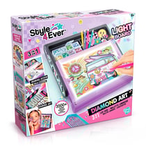 Mallette tablette LED 3 en 1 Diamant'art - Canal Toys