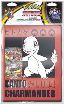 Pack portfolio + booster Pokémon ME01 - Modèles aléatoires - Vendu à l'unité
