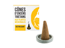 Cônes d'encens tibétains Les Encens du Monde - Déstressent