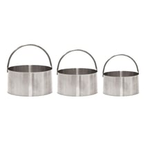 Lot de 3 emporte-pièces Lily Cook - Rond