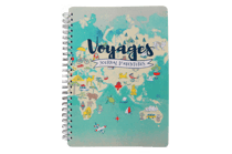 Carnet de voyage - A5 15 x 21 x 2 cm - Voyages, journal d'aventures