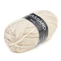 Pelote de fil à tricoter - Plassard - Basic - Beige 003