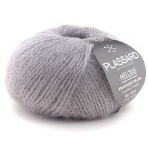 Pelote de fil à tricoter - Plassard - Mélodie - Gris moyen 11