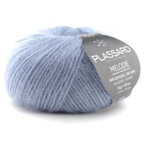 Fil à tricoter Plassard - Mélodie - Bleu gris 25