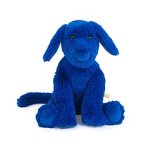 Peluche Petit chien bleu - Ecole des loisirs x Moulin Roty