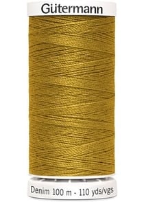 Fil à coudre Güttermann - Denim - n°800 Curry