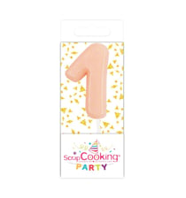 Mini bougie ScrapCooking® - 1 - Rose