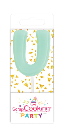 Mini bougie ScrapCooking® - U - Rose