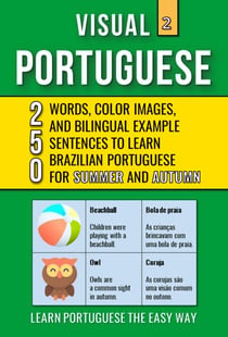Visual Portuguese 2 - Summer and Autumn - 250 Words, 250 Images and 250 Examples Sentences to Learn Brazilian Portuguese Vocabulary - Visual Portuguese, #2