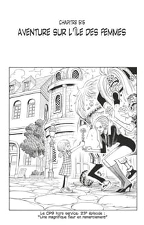 One Piece édition originale - Chapitre 515 - Aventure sur l'île des femmes