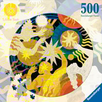 Puzzle rond 500 pièces - S'engager Little sun - Ravensburger