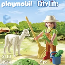 Œuf surprise - Soigneur avec bébé alpaga - Playmobil