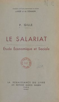 Le salariat - Étude économique et sociale
