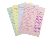 1 chemise à élastique 3 rabats A5 et 25 fiches bristol - Aquarel - Carton - Aquarel - Exacompta - Coloris assortis