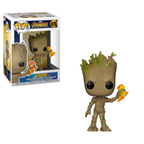 Figurine Funko POP! - Marvel - Groot Stormbreaker n°416