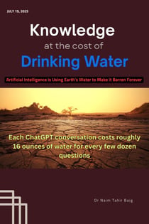 Knowledge at the Cost of Drinking Water