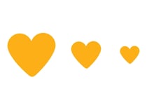 Set 3 perforatices - cœurs