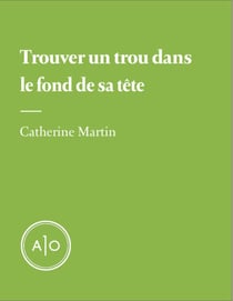 Trouver un trou dans le fond de sa tête