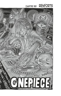 One Piece édition originale - Chapitre 981 - Renforts