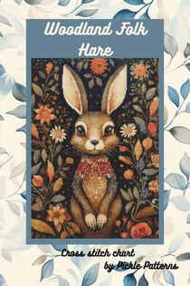 Woodland Folk - Hare - Woodland Folk Cross Stitch