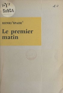 Le premier matin