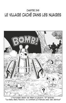 One Piece édition originale - Chapitre 249 - Le village caché dans les nuages