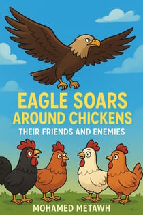 Eagle Soars Around Chickens, Their Friends and Enemies