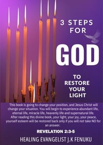 3 Steps For God To Restore Your Light.