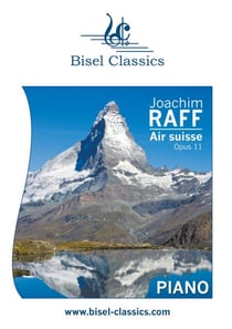 Air suisse, Opus 11 - Piano Score