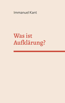 Was ist Aufklärung?