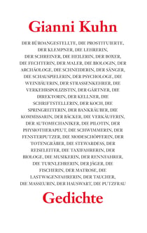 Der Büroangestellte, die Prostituierte, der Klempner, die Lehrerin - Gedichte